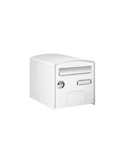 DECAYEUX - Boite aux lettres dome simple face blanc ref 124759