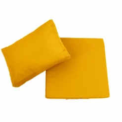 DECO ARTS - Coussins pour salon de jardin déhoussable 50x60cm jaune