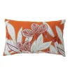 DECOSTARS - Decostars - coussin rectangulaire coloré motif exotique