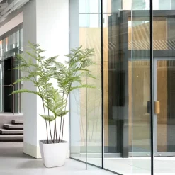 DESIGN PLANTS - Bouquet artificiel de fougères forestières xl 140cm