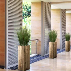 DESIGN PLANTS - Bouquet d'herbe 70 cm artificiel uv