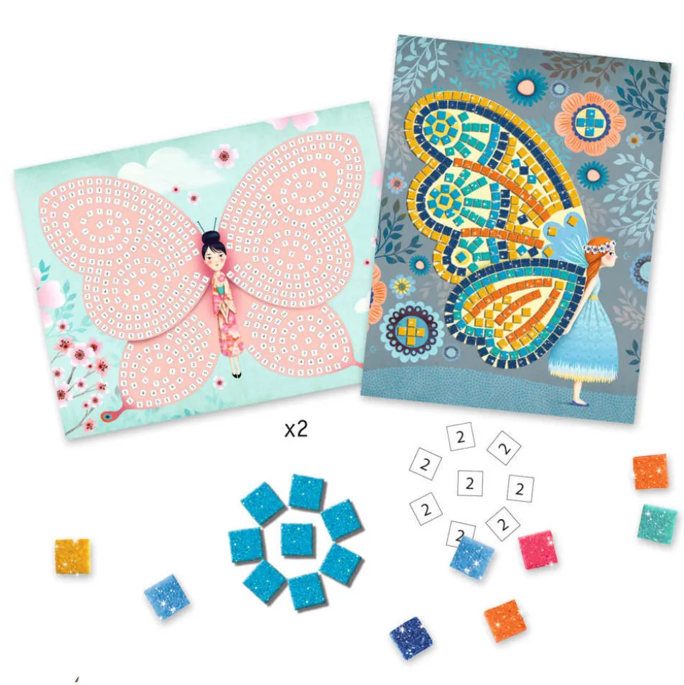 DJECO - Mosaïques - Papillons