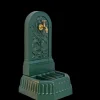DOMMARTIN - Fontaine triton vert anglais avec robinet standard h. 70cm x l. 35cm