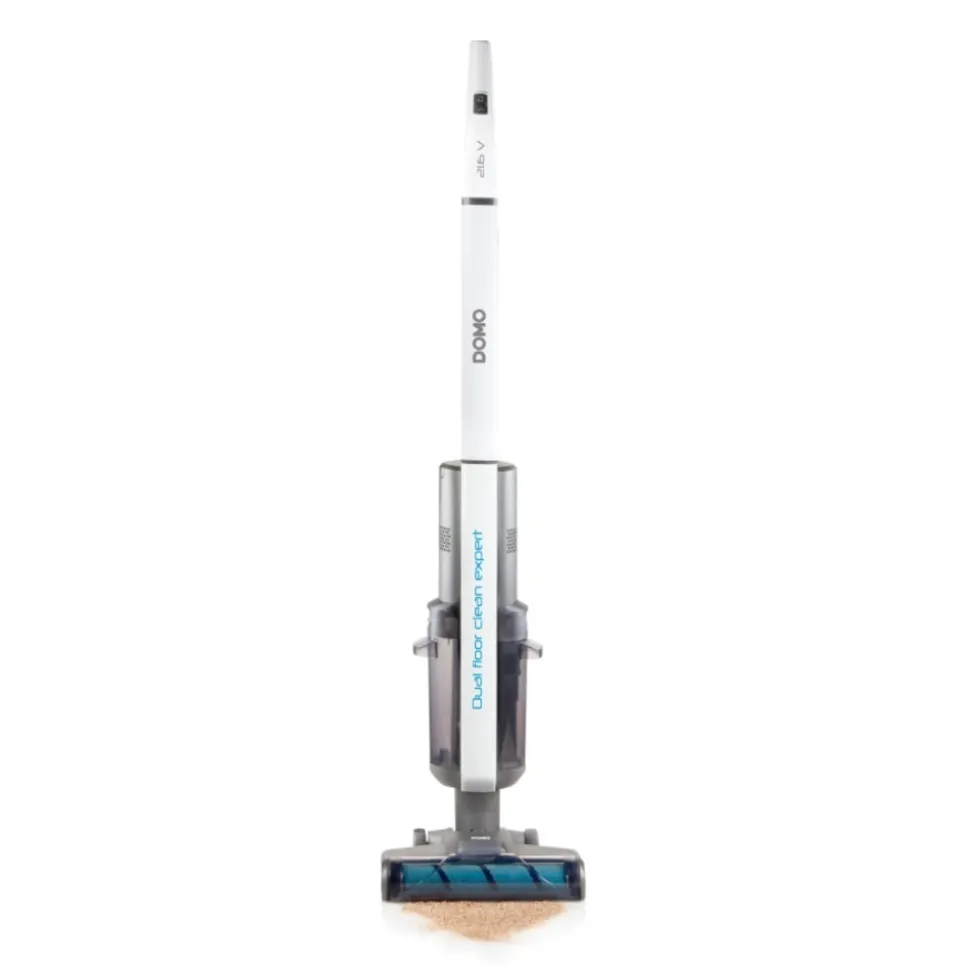 Domo nettoyeur balai rechargeable 21.6v blanc - do236sw