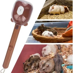 DOWNYPAWS - Attaches ergonomiques anti - morsure pour hamster, hérisson, gerbille, lapin nain, prévention des blessures,matériau premium