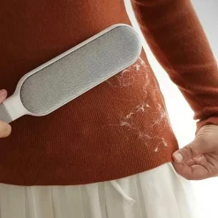 DOWNYPAWS - Brosse à poussière en gaze réutilisable, électrostatique manuelle pour poils d'animaux