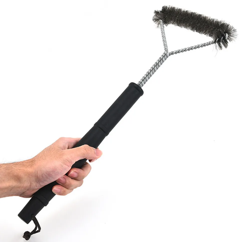 DOWNYPAWS - Brosses à barbecue en acier inoxydable