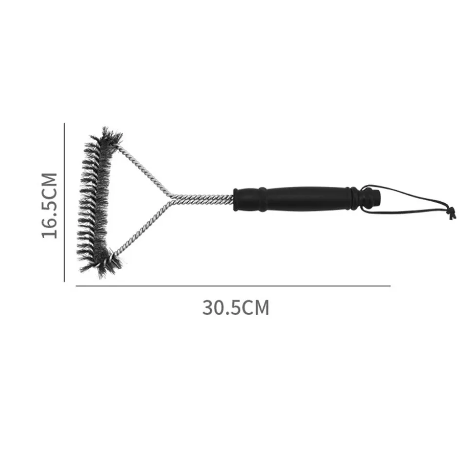 DOWNYPAWS - Brosses à barbecue en acier inoxydable