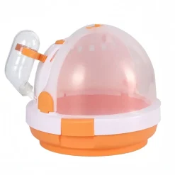 DOWNYPAWS - Cage à emporter pour hamster ufo : planeur à sucre adaptée aux ours dorés petite boîte d'élevage