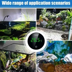 DOWNYPAWS - Capteur température aquarium - monitoring précis
