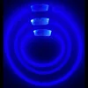 DOWNYPAWS - Collier lumineux rechargeable pour chien bleu taille l, circonférence 70 cm