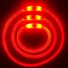 DOWNYPAWS - Collier lumineux rechargeable pour chien taille s rouge : 30 cm de circonférence
