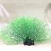 DOWNYPAWS - Décoration en corail en silicone pour aquarium, arbre de corail vert