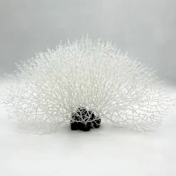 DOWNYPAWS - Décoration en corail en silicone pour aquarium, arbre de corail blanc