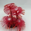 DOWNYPAWS - Décoration en corail doux simulé en silicone écologique pour aquarium rouge vif