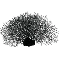 DOWNYPAWS - Décoration en corail en silicone pour aquarium, arbre de corail noir