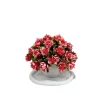 DOWNYPAWS - Décoration florale artificielle ins fashion rouge
