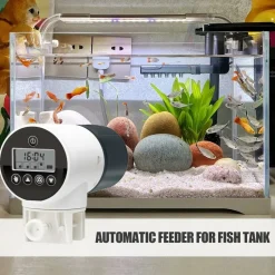 DOWNYPAWS - Distributeur automatique de nourriture avec minuterie intelligente