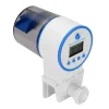 DOWNYPAWS - Distributeur automatique de nourriture pour poissons avec minuterie intelligente pour aquarium (poissons rouges et car）