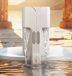 DOWNYPAWS - Filtre pour aquarium: générateur d'oxygène pompe de circulation et petite cascade en un - filtre mural pour purification de l'eau