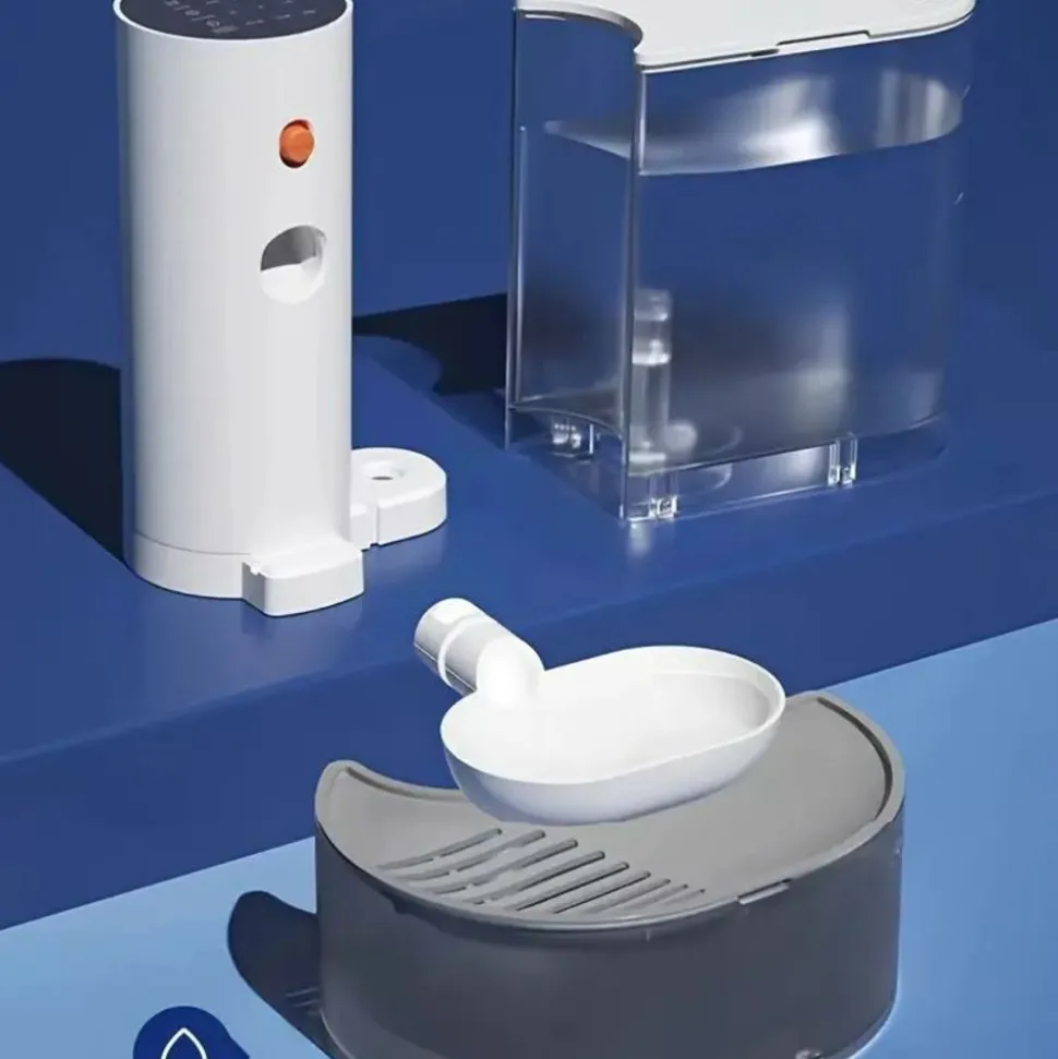 DOWNYPAWS - Fontaine à Eau Intelligente Rechargeable Par USB Pour Chat