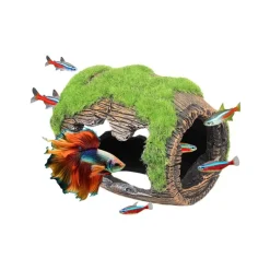 DOWNYPAWS - Grotte décorative mousse pour aquarium m