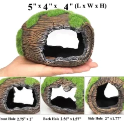 DOWNYPAWS - Grotte décorative mousse pour aquarium m