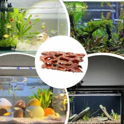 DOWNYPAWS - Grotte en mousse aquatique - habitat biofilm pour crevettes