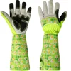 DOWNYPAWS - Handschuhe mit schutzmanschetten - grün