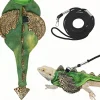 DOWNYPAWS - Harnais et laisse - costume de dinosaure, anti - fuite, halloween s