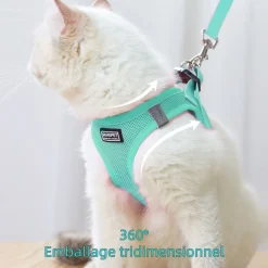 DOWNYPAWS - Harnais pour chats et chiens l