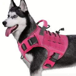 DOWNYPAWS - Harnais pour chien-anneau en d avec poignée- taille s