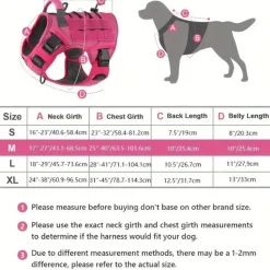 DOWNYPAWS - Harnais pour chien-anneau en d avec poignée- taille s