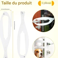 DOWNYPAWS - Loquet de porte pour chat