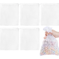 DOWNYPAWS - Lot de 5 sacs filtration réutilisables - eau propre