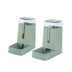 DOWNYPAWS - Mangeoire automatique et fontaine à boire pour chiens - grande capacité