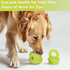 DOWNYPAWS - Mangeur lent de chien en silicone médical certifié fda vert clair