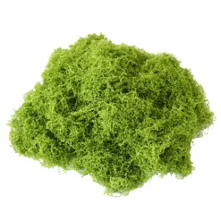 DOWNYPAWS - Mousse artificielle à grains fins pour gazon en pot 100 g vert clair
