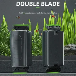DOWNYPAWS - Nettoyeur magnétique flottant pour aquarium - grattoir