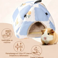 DOWNYPAWS - Panier - polyvalent et spacieux pour cochon d’inde lapin hamster furet
