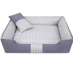DOWNYPAWS - Panier d'hiver pour chiens de petite et moyenne taille - panier , amovible, lavable, imperméable - 60cmx50cmx15cm