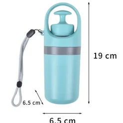DOWNYPAWS - Pelle à déjections canines en plastique en forme de pieuvre - outil de ramassage avec sacs à déjections canines