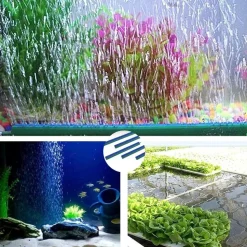 DOWNYPAWS - Pierres à air - 2 pièces, 36.5 cm, pour aquariums d'eau douce ou salée