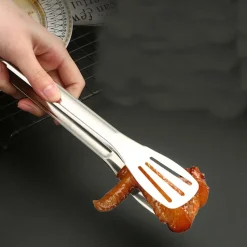 DOWNYPAWS - Pinces à barbecue en acier inoxydable
