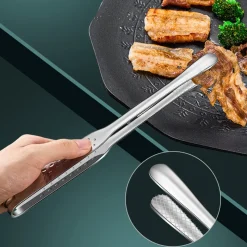 DOWNYPAWS - Pinces à grillade en acier inoxydable