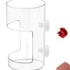 DOWNYPAWS - Plateau d'alimentation avec ventouse pour aquariums
