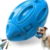 DOWNYPAWS - Pour Les Chiens De Taille Moyenne Et Grande Qui Aiment Mâcher : Petite Balle à Mâcher Pour Chien Avec Couinement