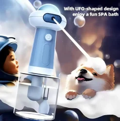 DOWNYPAWS - Produits de nettoyage pour animaux de compagnie: machine de bain et de douche moussante rapide