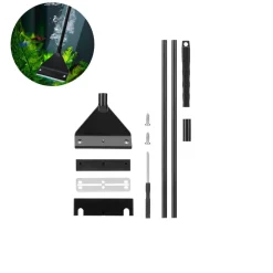 DOWNYPAWS - Raclette acier inox - nettoyage vitres aquarium