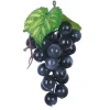 DOWNYPAWS - Raisins artificiels très réalistes 24 pièces noir * 3